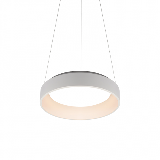 ^ΚΡΕΜΑΣΤΟ Φ/Σ LED 34W 3000K 1700LM ΛΕΥΚΟ ΜΕΤΑΛΛΙΚΟ D45XH120CM APOLLO