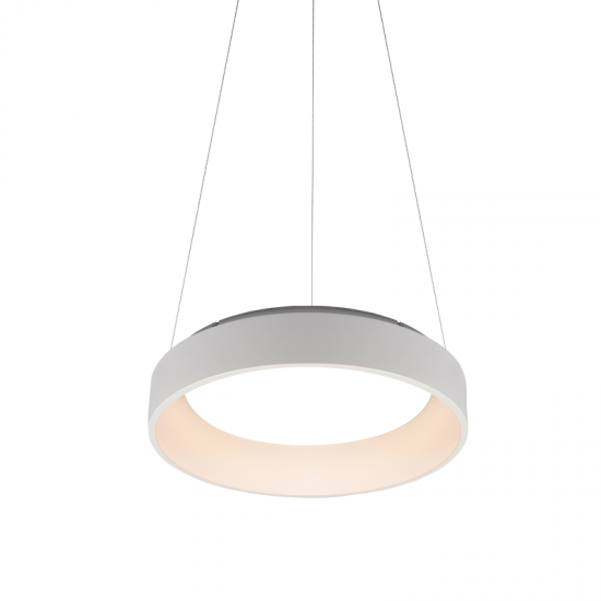 ^ΚΡΕΜΑΣΤΟ Φ/Σ LED 48W 3000K 2630LM ΛΕΥΚΟ ΜΕΤΑΛΛΙΚΟ D60XH120CM APOLLO