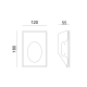 ^LED ΓΥΨΙΝΟ TRIMLESS Φ/Σ ROSIE ΕΜΜΕΣΟΥ ΦΩΤΙΣΜΟΥ CREE 1.5W 3000K 150LM 230V AC RA80