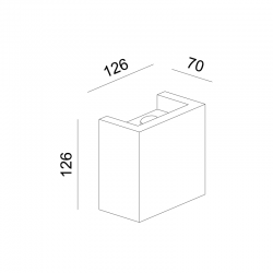 ^ΓΥΨΙΝΟ ΕΠΙΤΟΙΧΟ Φ/Σ 1XG9 BLOCK 12,6x7x12,6CM ^ΓΥΨΙΝΟ ΕΠΙΤΟΙΧΟ Φ/Σ 1XG9 BLOCK 12,6x7x12,6CM