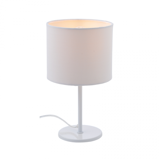 ΠΟΡΤΑΤΙΦ ΥΦΑΣΜΑ ΛΕΥΚΟ 1X40W E14 H28CM ARIOSO