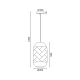 ^ΚΡΕΜΑΣΤΟ Φ/Σ 1ΧΕ27 RATTAN+ΞΥΛΟ D20XH120CM COCONUT