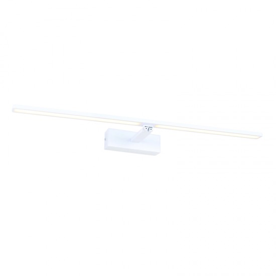 ^ΕΠΙΤΟΙΧΟ Φ/Σ LED 12W 3000K 780LM PALMA ΛΕΥΚΟ ΜΕΤ/ΚΟ IP44 66,5X14,5X5CM 
