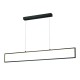 ^ΚΡΕΜΑΣΤΟ Φ/Σ LED 32W 3000K 2600LM AELIA ΜΑΥΡΟ ΜΕΤ/ΚΟ IP20 120X6XH150CM 