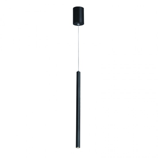^ΚΡΕΜΑΣΤΟ Φ/Σ LED 5W 3000K 400LM FINO ΜΑΥΡΟ ΜΕΤ/ΚΟ IP20 D3XD5,3XH220CM