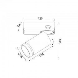 ^ΕΠΙΤΟΙΧΟ Φ/Σ 1XGU10 DIVINO ΓΚΡΙ ΑΛΟΥΜΙΝΙΟ IP20 12X7X13,5CM ^ΕΠΙΤΟΙΧΟ Φ/Σ 1XGU10 DIVINO ΓΚΡΙ ΑΛΟΥΜΙΝΙΟ IP20 12X7X13,5CM
