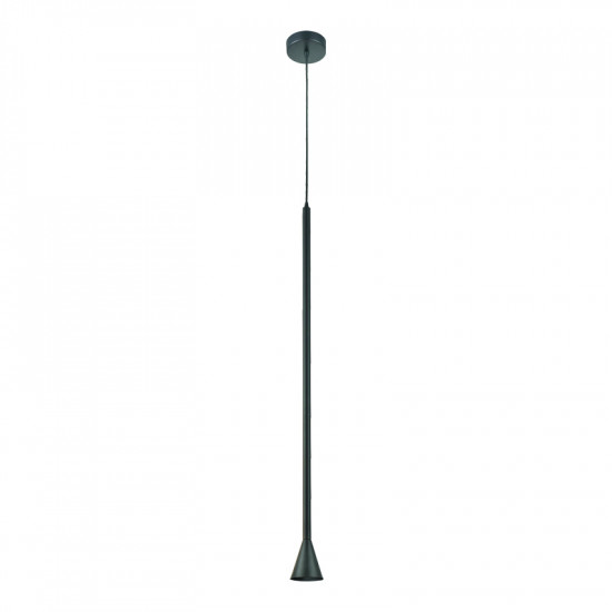 ^ΚΡΕΜΑΣΤΟ Φ/Σ 1ΧGU10 CLOUZOT ΜΑΥΡΟ ΜΕΤ/ΚΟ IP20 D7,5XD10XH190CM