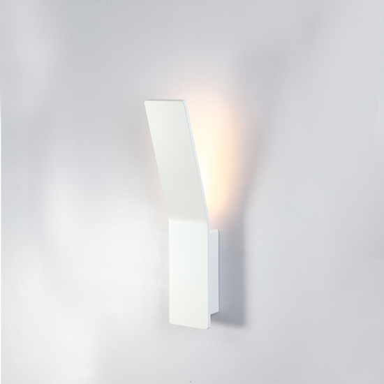 ΕΠΙΤΟΙΧΟ Φ/Σ LED 6W 3000Κ ΑΛΟΥΜΙΝΙΟ ΛΕΥΚΟ 33,5Χ7ΧΗ10CM ZEN