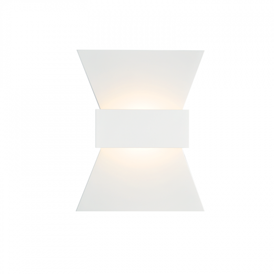ΕΠΙΤΟΙΧΟ Φ/Σ LED 6W 3000K ΑΛΟΥΜΙΝΙΟ ΛΕΥΚΟ 20Χ16Χ7CM ELEGANT