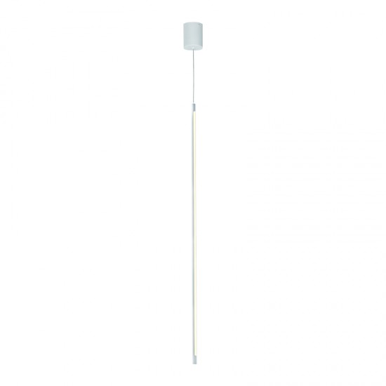 ^ΚΡΕΜΑΣΤΟ Φ/Σ LED 18W DIM ΑΦΗΣ 3000K 920LM AVENUE ΛΕΥΚΟ ΜΕΤ/ΚΟ IP20 D8XD1,8XH250CM