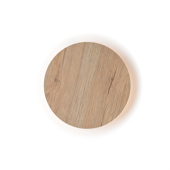 ΕΠΙΤ Φ/Σ LED 24W 3000Κ ΑΠΟΧΡ.ΑΝΟΙΧΤ ΞΥΛ MDF ΚΥΚΛ Φ40XH3,6CM ECLIPSE