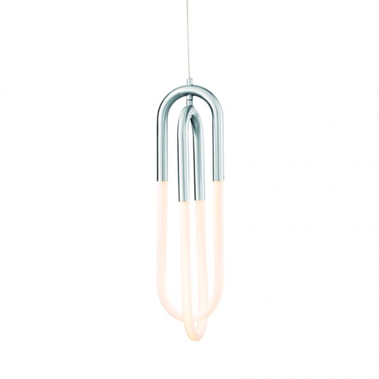 ^ΚΡΕΜΑΣΤΟ Φ/Σ LED 16W 3000K 1120LM VENUS ΧΡΩΜΙΟ ΜΕΤ/ΚΟ IP20 15X15XH230CM