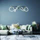 ^ΚΡΕΜΑΣΤΟ Φ/Σ LED 60W 3000K 3400LM KYMA ΜΑΥΡΟ ΜΕΤ/ΚΟ IP20 D80XH230CM 