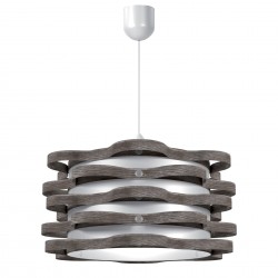 Φωτιστικό Κρεμαστό Florence Μονόφωτο Γκρί (PP-PVC) Ε27 48x48x80cm Φωτιστικό Κρεμαστό Florence Μονόφωτο Γκρί (PP-PVC) Ε27 48x48x80cm