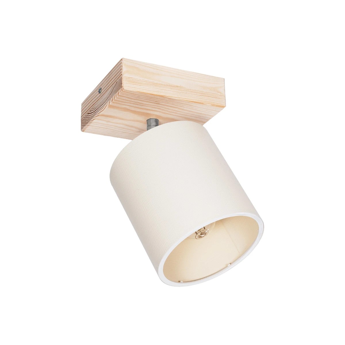 GLOBOSTAR® CUP 203-0060 Vintage Φωτιστικό Οροφής με Ντουί 1 x E27 AC 220-240V IP20 - Λευκό & Μπεζ - Μ14.5 x Π14.5 x Υ25cm GLOBOSTAR® CUP 203-0060 Vintage Φωτιστικό Οροφής με Ντουί 1 x E27 AC 220-240V IP20 - Λευκό & Μπεζ - Μ14.5 x Π14.5 x Υ25cm