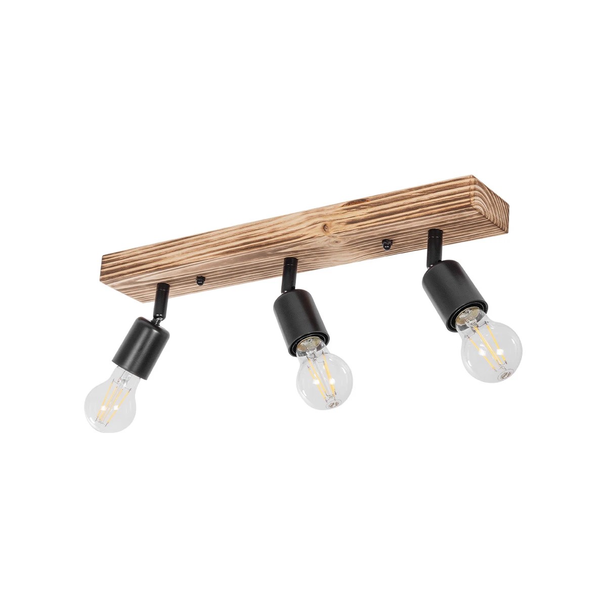 GLOBOSTAR® CUP 203-0061 Vintage Φωτιστικό Οροφής με Ντουί 3 x E27 AC 220-240V IP20 - Μαύρο & Μπέζ - Μ50 x Π8 x Υ15cm GLOBOSTAR® CUP 203-0061 Vintage Φωτιστικό Οροφής με Ντουί 3 x E27 AC 220-240V IP20 - Μαύρο & Μπέζ - Μ50 x Π8 x Υ15cm