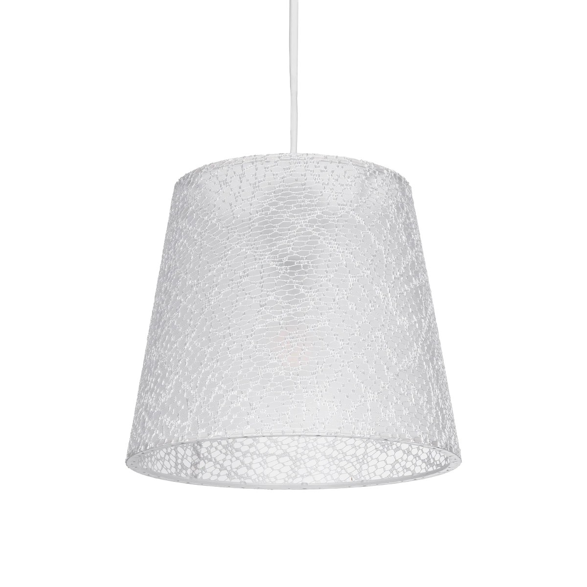 GLOBOSTAR® CONEY 203-0069 Μοντέρνο Κρεμαστό Φωτιστικό Οροφής με Ντουί 1 x E27 AC 220-240V IP20 - Λευκό - Μ26 x Π26 x Υ25cm GLOBOSTAR® CONEY 203-0069 Μοντέρνο Κρεμαστό Φωτιστικό Οροφής με Ντουί 1 x E27 AC 220-240V IP20 - Λευκό - Μ26 x Π26 x Υ25cm