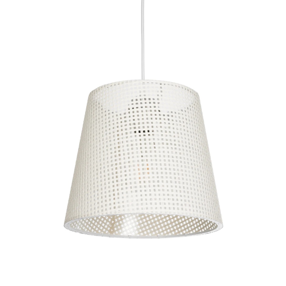 GLOBOSTAR® CONEY 203-0071 Μοντέρνο Κρεμαστό Φωτιστικό Οροφής με Ντουί 1 x E27 AC 220-240V IP20 - Λευκό - Μ26 x Π26 x Υ25cm GLOBOSTAR® CONEY 203-0071 Μοντέρνο Κρεμαστό Φωτιστικό Οροφής με Ντουί 1 x E27 AC 220-240V IP20 - Λευκό - Μ26 x Π26 x Υ25cm