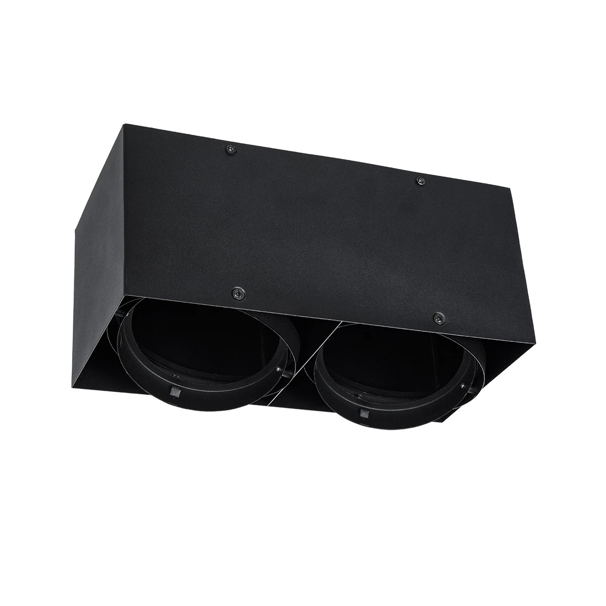GLOBOSTAR® MAGMA 60627 Μοντέρνο Φωτιστικό Οροφής με Ντουί 2 x GU10 AC 220-240V IP20 - Μαύρο - Μ30 x Π15 x Υ13cm GLOBOSTAR® MAGMA 60627 Μοντέρνο Φωτιστικό Οροφής με Ντουί 2 x GU10 AC 220-240V IP20 - Μαύρο - Μ30 x Π15 x Υ13cm