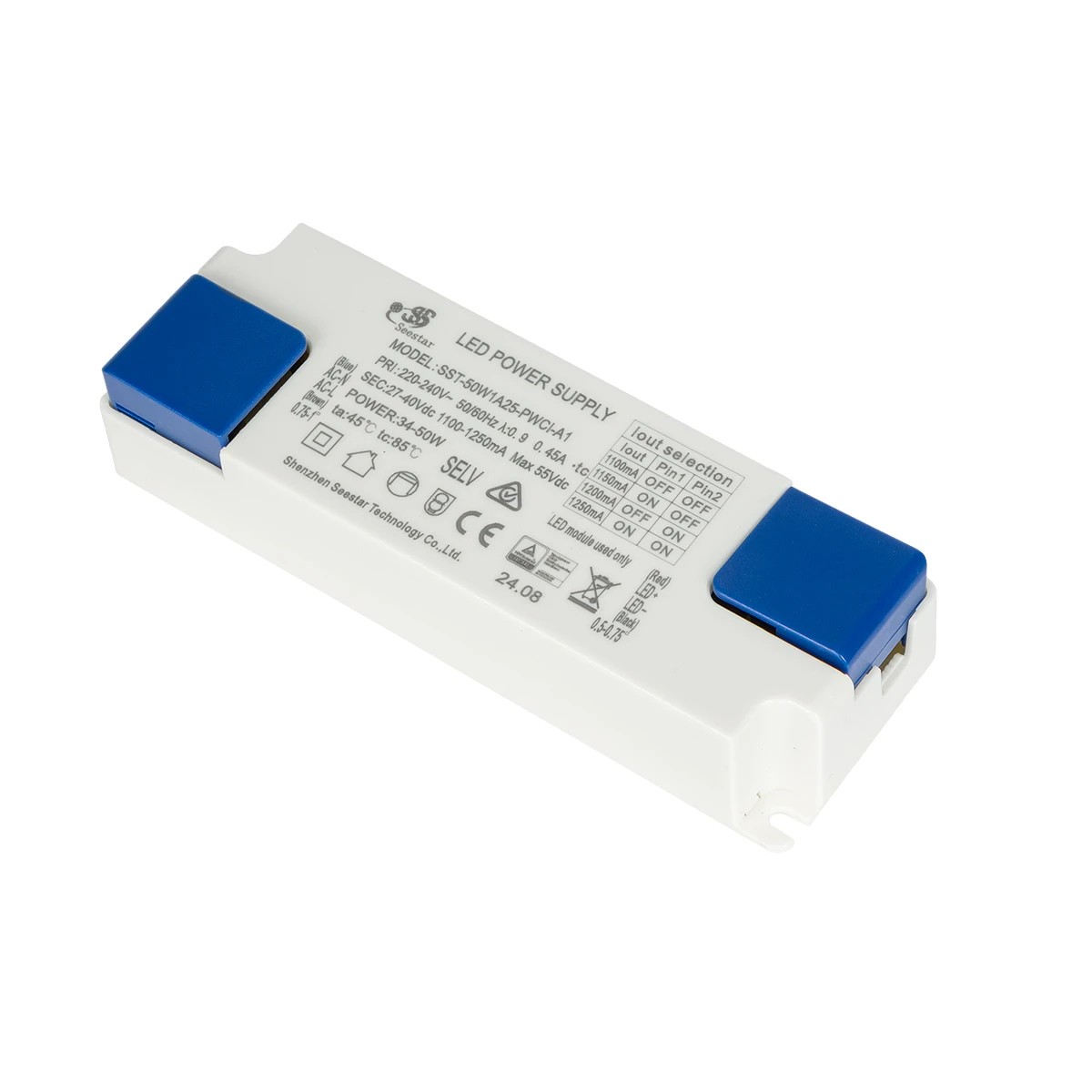 GLOBOSTAR® EROS-DRIVER 61712 Ανταλλακτικό Τροφοδοτικό/Μετασχηματιστής SELV 34-50W AC 220-240V σε Constant Current DC 27-40V/1100-1250mA±5% Max. 55VDC PF0.95 IP20 - Μ13.5 x Π4.5 x Υ2.5cm - 5 Χρόνια Εγγύηση GLOBOSTAR® EROS-DRIVER 61712 Ανταλλακτικό Τροφοδοτικό/Μετασχηματιστής SELV 34-50W AC 220-240V σε Constant Current DC 27-40V/1100-1250mA±5% Max. 55VDC PF0.95 IP20 - Μ13.5 x Π4.5 x Υ2.5cm - 5 Χρόνια Εγγύηση