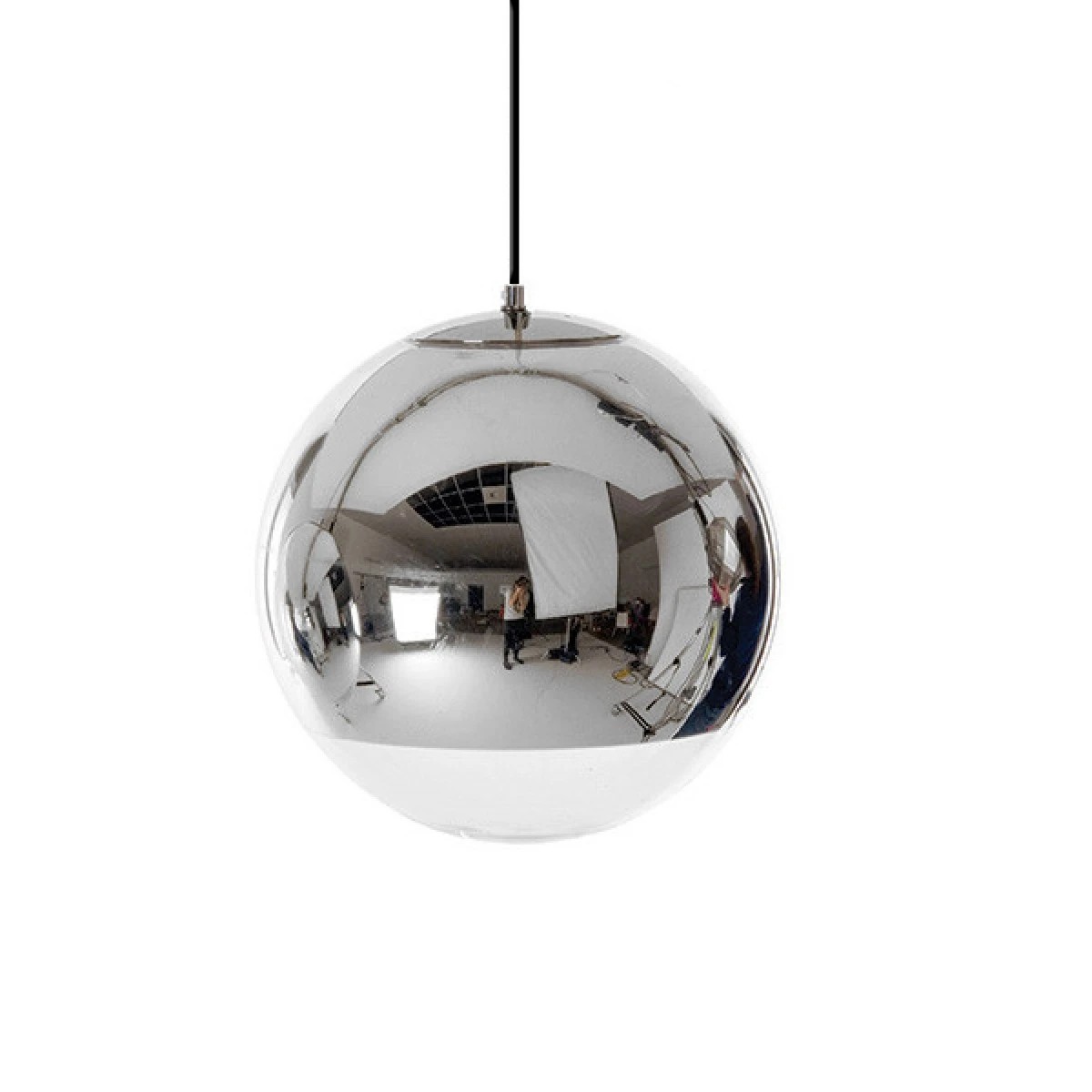 GLOBOSTAR® MIRAGE 01311 Μοντέρνο Κρεμαστό Φωτιστικό Οροφής με Ντουί 1 x E27 AC 220-240V IP20 - Χρώμιο - Μ15 x Π15 x Υ13cm GLOBOSTAR® MIRAGE 01311 Μοντέρνο Κρεμαστό Φωτιστικό Οροφής με Ντουί 1 x E27 AC 220-240V IP20 - Χρώμιο - Μ15 x Π15 x Υ13cm