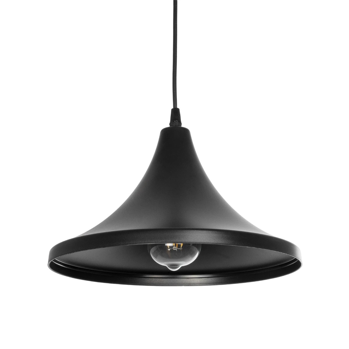 GLOBOSTAR® BELFRY 203-0078 Μοντέρνο Κρεμαστό Φωτιστικό Οροφής με Ντουί 1 x E27 AC 220-240V IP20 - Μαύρο - Μ29.5 x Π29.5 x Υ21cm GLOBOSTAR® BELFRY 203-0078 Μοντέρνο Κρεμαστό Φωτιστικό Οροφής με Ντουί 1 x E27 AC 220-240V IP20 - Μαύρο - Μ29.5 x Π29.5 x Υ21cm