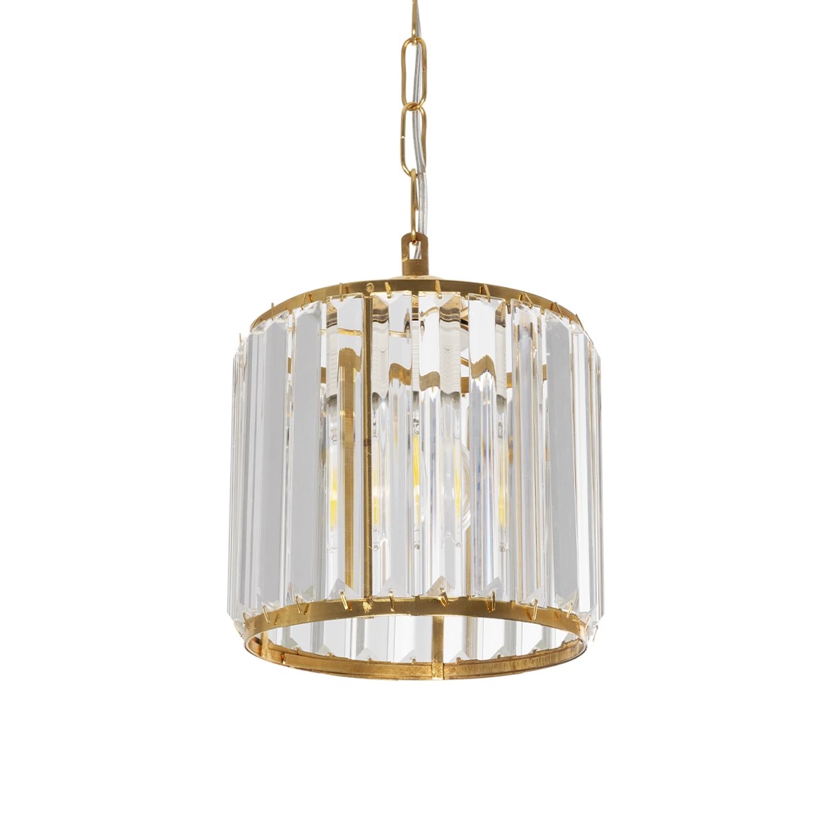 GLOBOSTAR® GLAMOROUS 203-0093 Κλασικό Κρεμαστό Φωτιστικό Οροφής με Ντουί 1 x E27 AC 220-240V IP20 - Χρυσό & Διάφανο - Μ19 x Π19 x Υ16.5cm GLOBOSTAR® GLAMOROUS 203-0093 Κλασικό Κρεμαστό Φωτιστικό Οροφής με Ντουί 1 x E27 AC 220-240V IP20 - Χρυσό & Διάφανο - Μ19 x Π19 x Υ16.5cm