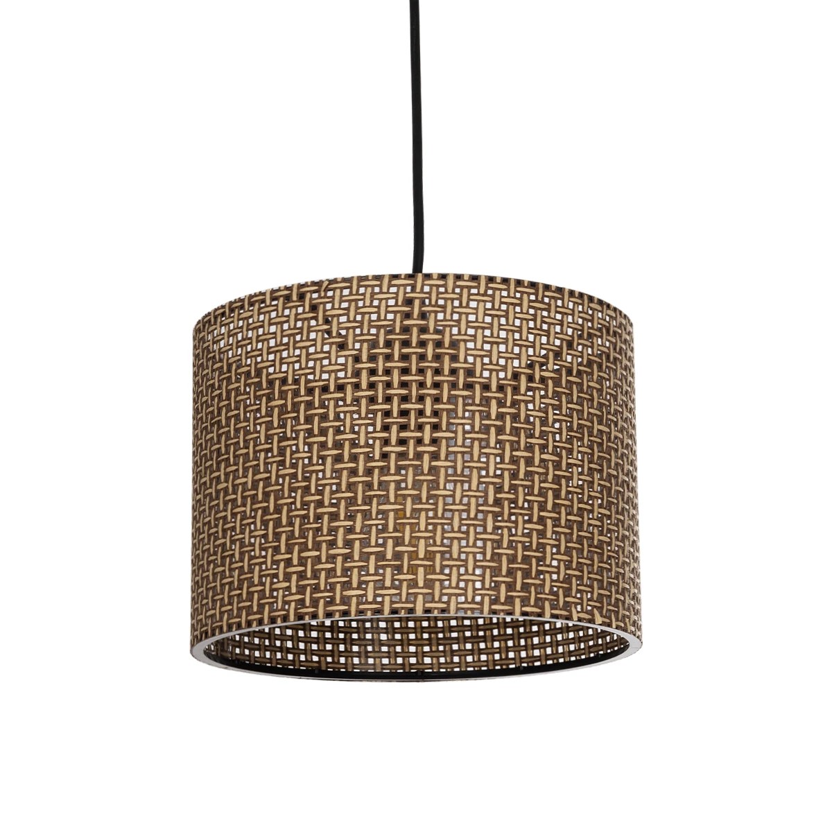 GLOBOSTAR® CLAIRIE 203-0132 Μοντέρνο Κρεμαστό Φωτιστικό Οροφής με Ντουί 1 x E27 AC 220-240V IP20 - Καφέ - Μ22 x Π22 x Υ18cm GLOBOSTAR® CLAIRIE 203-0132 Μοντέρνο Κρεμαστό Φωτιστικό Οροφής με Ντουί 1 x E27 AC 220-240V IP20 - Καφέ - Μ22 x Π22 x Υ18cm
