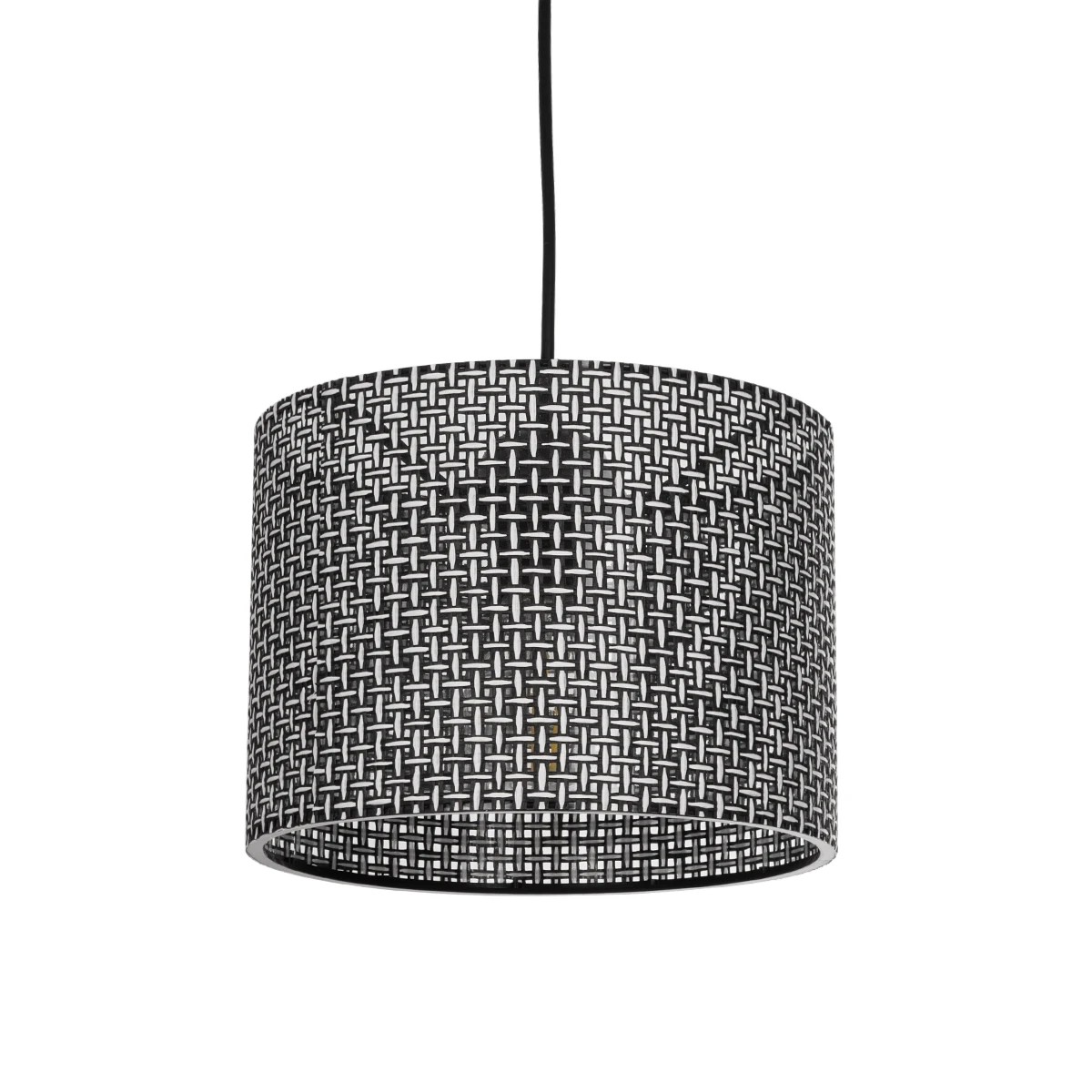 GLOBOSTAR® CLAIRIE 203-0133 Μοντέρνο Κρεμαστό Φωτιστικό Οροφής με Ντουί 1 x E27 AC 220-240V IP20 - Μαύρο & Λευκό - Μ22 x Π22 x Υ18cm GLOBOSTAR® CLAIRIE 203-0133 Μοντέρνο Κρεμαστό Φωτιστικό Οροφής με Ντουί 1 x E27 AC 220-240V IP20 - Μαύρο & Λευκό - Μ22 x Π22 x Υ18cm