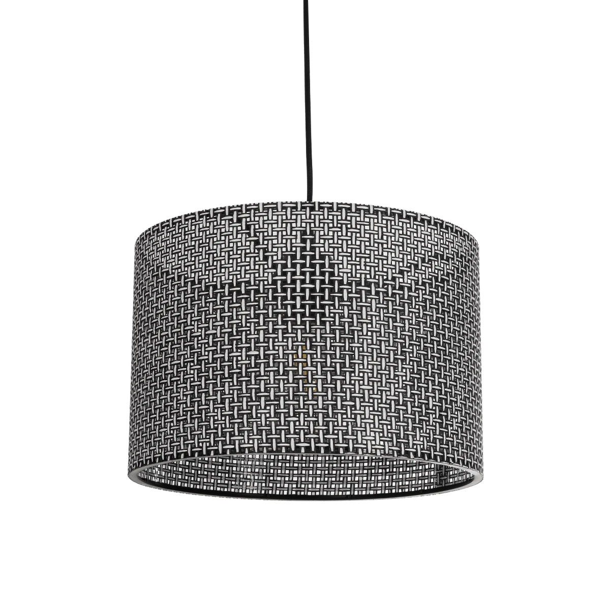 GLOBOSTAR® CLAIRIE 203-0136 Μοντέρνο Κρεμαστό Φωτιστικό Οροφής με Ντουί 1 x E27 AC 220-240V IP20 - Μαύρο & Λευκό - Μ30 x Π30 x Υ22cm GLOBOSTAR® CLAIRIE 203-0136 Μοντέρνο Κρεμαστό Φωτιστικό Οροφής με Ντουί 1 x E27 AC 220-240V IP20 - Μαύρο & Λευκό - Μ30 x Π30 x Υ22cm