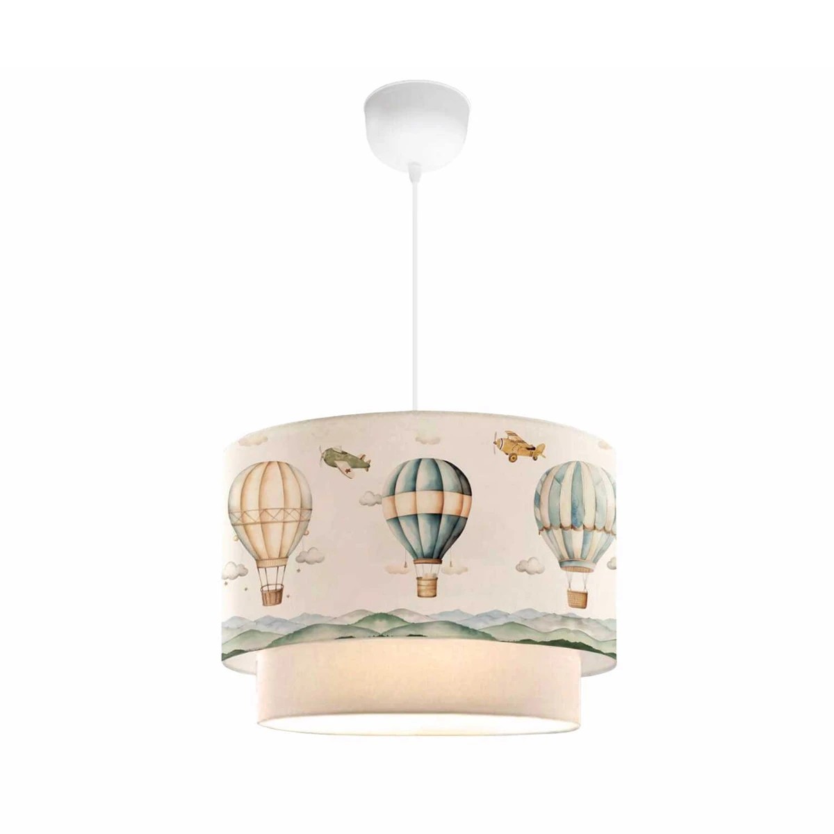 GLOBOSTAR® BALLON 204-0121 Παιδικό Κρεμαστό Φωτιστικό Οροφής με Ντουί 1 x E27 AC 220-240V IP20 - Πολύχρωμο - Μ30 x Π30 x Υ20cm GLOBOSTAR® BALLON 204-0121 Παιδικό Κρεμαστό Φωτιστικό Οροφής με Ντουί 1 x E27 AC 220-240V IP20 - Πολύχρωμο - Μ30 x Π30 x Υ20cm