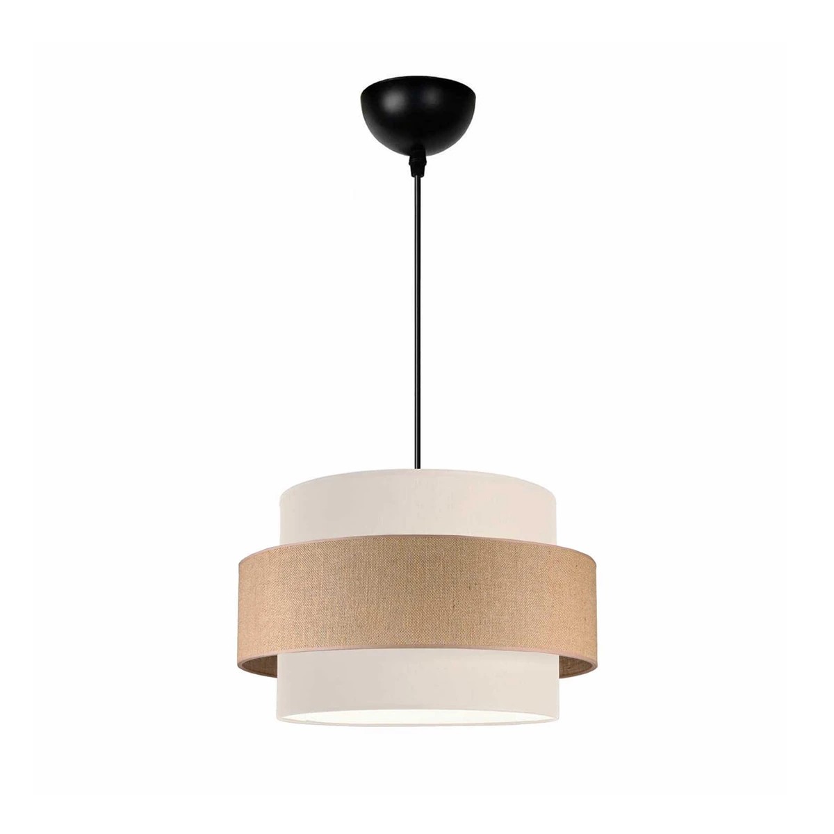 GLOBOSTAR® SOHO 204-0172 Μοντέρνο Κρεμαστό Φωτιστικό Οροφής με Ντουί 1 x E27 AC 220-240V IP20 - Καφέ & Μπεζ - Μ30 x Π30 x Υ20cm GLOBOSTAR® SOHO 204-0172 Μοντέρνο Κρεμαστό Φωτιστικό Οροφής με Ντουί 1 x E27 AC 220-240V IP20 - Καφέ & Μπεζ - Μ30 x Π30 x Υ20cm