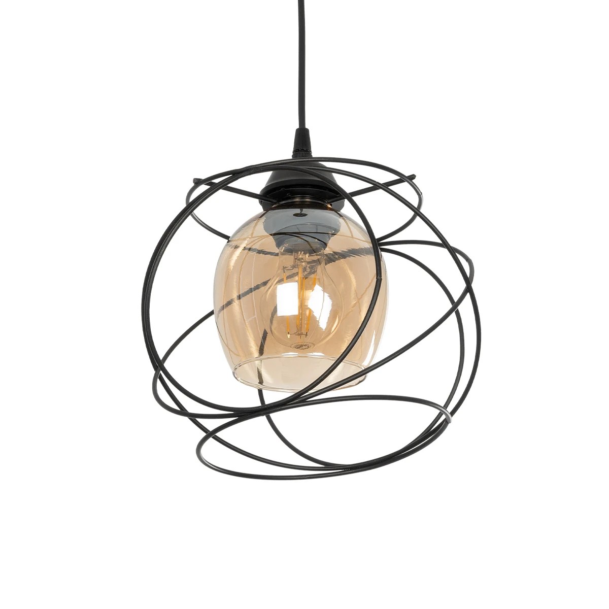 GloboStar® GLINDER 201-0068 Vintage Κρεμαστό Φωτιστικό Οροφής Πλέγμα Μονόφωτο 1 x E27 IP20 Μαύρο Μέταλλο - Μ25 x Π18 x Υ24cm GloboStar® GLINDER 201-0068 Vintage Κρεμαστό Φωτιστικό Οροφής Πλέγμα Μονόφωτο 1 x E27 IP20 Μαύρο Μέταλλο - Μ25 x Π18 x Υ24cm