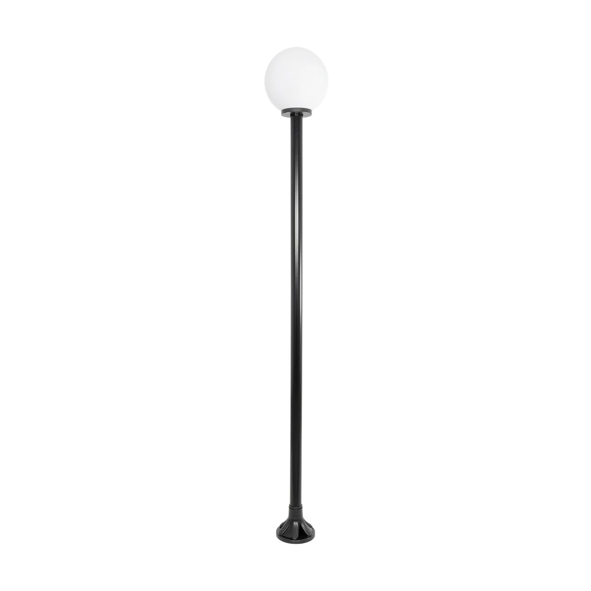 GLOBOSTAR® AGROS 61597 Φωτιστικό Κολωνάκι Κήπου με Ντουί 1 x E27 AC 220-240V Αδιάβροχο IP65 - Λευκό & Μάυρο - Μ30 x Π30 x Υ240cm GLOBOSTAR® AGROS 61597 Φωτιστικό Κολωνάκι Κήπου με Ντουί 1 x E27 AC 220-240V Αδιάβροχο IP65 - Λευκό & Μάυρο - Μ30 x Π30 x Υ240cm