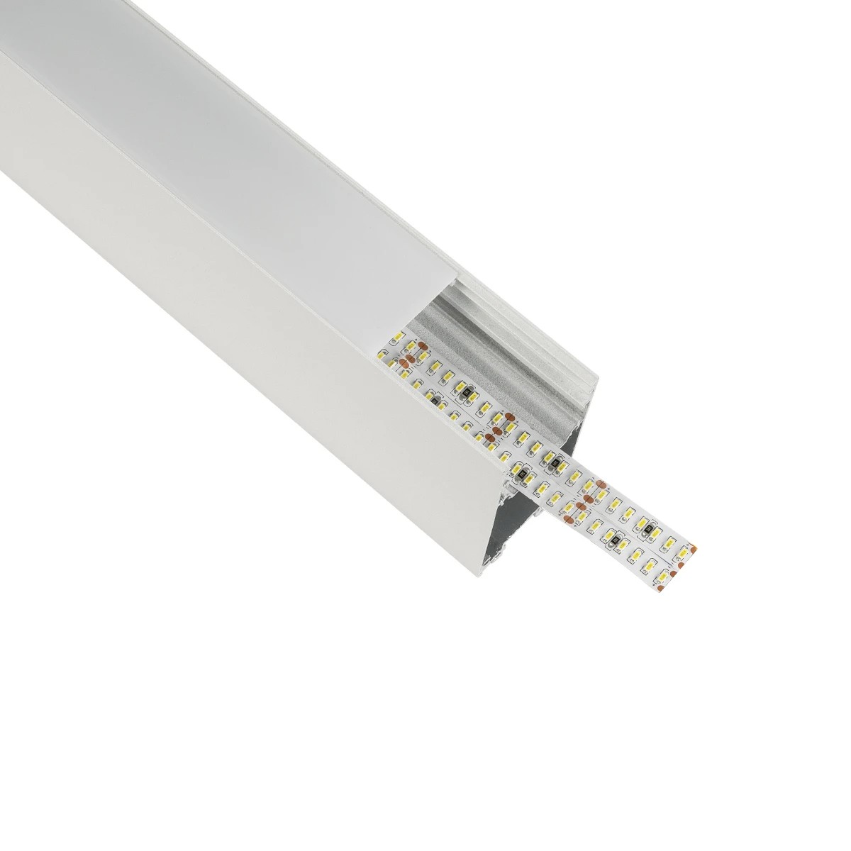 GLOBOSTAR® ALP-LINEAR LUMILINE 61763-3M Επιφανειακό / Κρεμαστό / Επιτοίχιο Προφίλ Αλουμινίου με Λευκό Γαλακτερό Πατητό Κάλυμμα για Ταινίες LED IP20 - Λευκό Ματ - Μ300 x Π3.5 x Υ7cm GLOBOSTAR® ALP-LINEAR LUMILINE 61763-3M Επιφανειακό / Κρεμαστό / Επιτοίχιο Προφίλ Αλουμινίου με Λευκό Γαλακτερό Πατητό Κάλυμμα για Ταινίες LED IP20 - Λευκό Ματ - Μ300 x Π3.5 x Υ7cm
