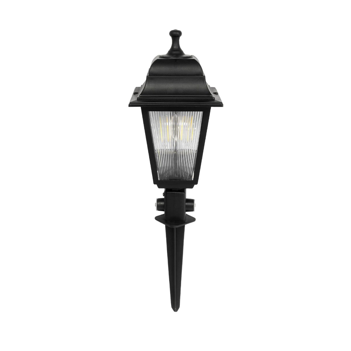 GloboStar® SOLME 203-0213 Vintage Καρφωτό Φωτιστικό Φαναράκι Μονόφωτο 1 x E27 IP44 Μαύρο & Διάφανο Πλαστικό - Μ22 x Π22 x Υ35cm GloboStar® SOLME 203-0213 Vintage Καρφωτό Φωτιστικό Φαναράκι Μονόφωτο 1 x E27 IP44 Μαύρο & Διάφανο Πλαστικό - Μ22 x Π22 x Υ35cm