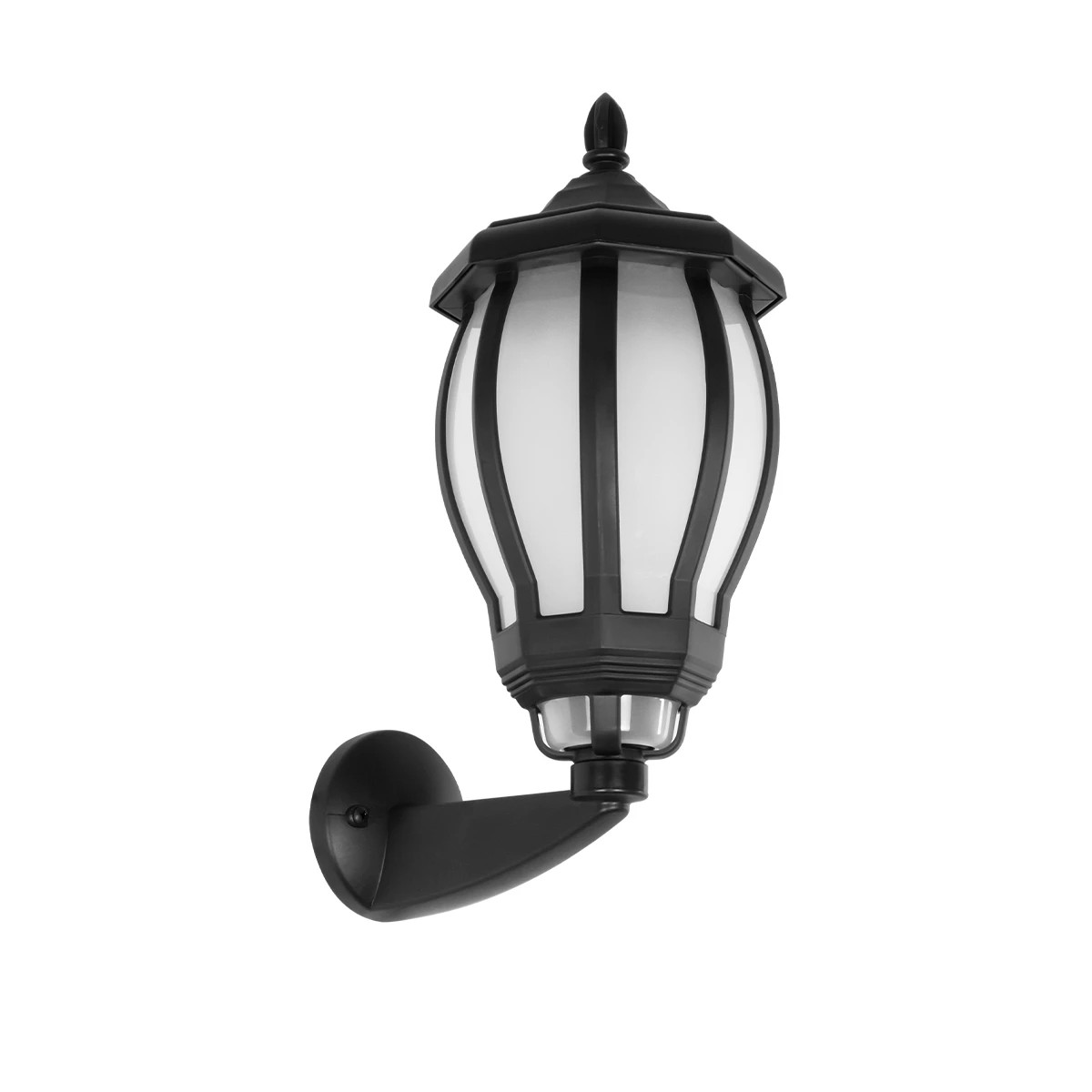 GloboStar® VERDI 203-0229 Vintage Επιτοίχιο Φωτιστικό Φαναράκι Μονόφωτο 1 x E27 IP44 Μαύρο Πλαστικό - Μ23 x Π17 x Υ40cm GloboStar® VERDI 203-0229 Vintage Επιτοίχιο Φωτιστικό Φαναράκι Μονόφωτο 1 x E27 IP44 Μαύρο Πλαστικό - Μ23 x Π17 x Υ40cm