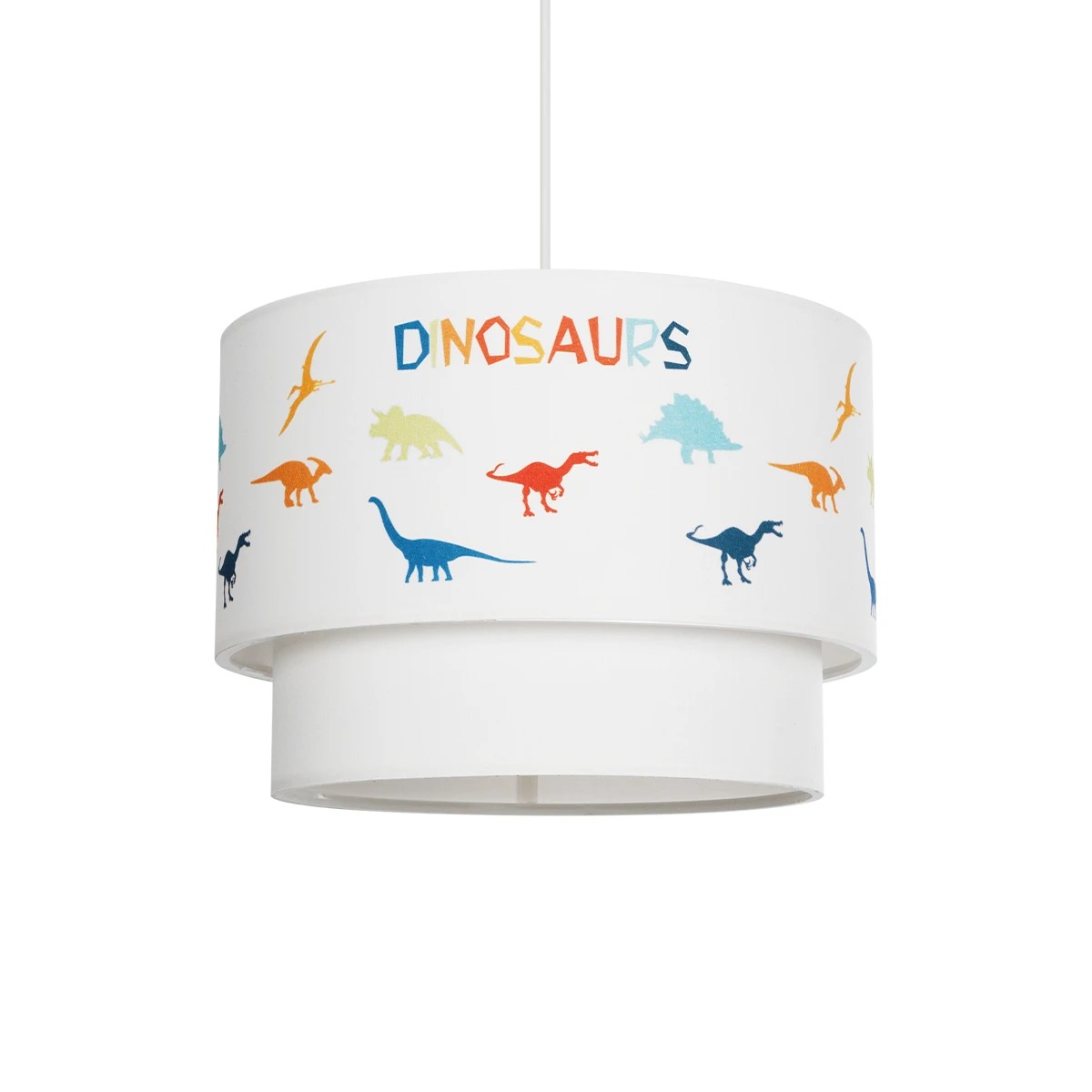 GLOBOSTAR® DINO 204-0006 Παιδικό Κρεμαστό Φωτιστικό Οροφής με Ντουί 1 x E27 AC 220-240V IP20 - Πολύχρωμο - Μ30 x Π30 x Υ24cm GLOBOSTAR® DINO 204-0006 Παιδικό Κρεμαστό Φωτιστικό Οροφής με Ντουί 1 x E27 AC 220-240V IP20 - Πολύχρωμο - Μ30 x Π30 x Υ24cm