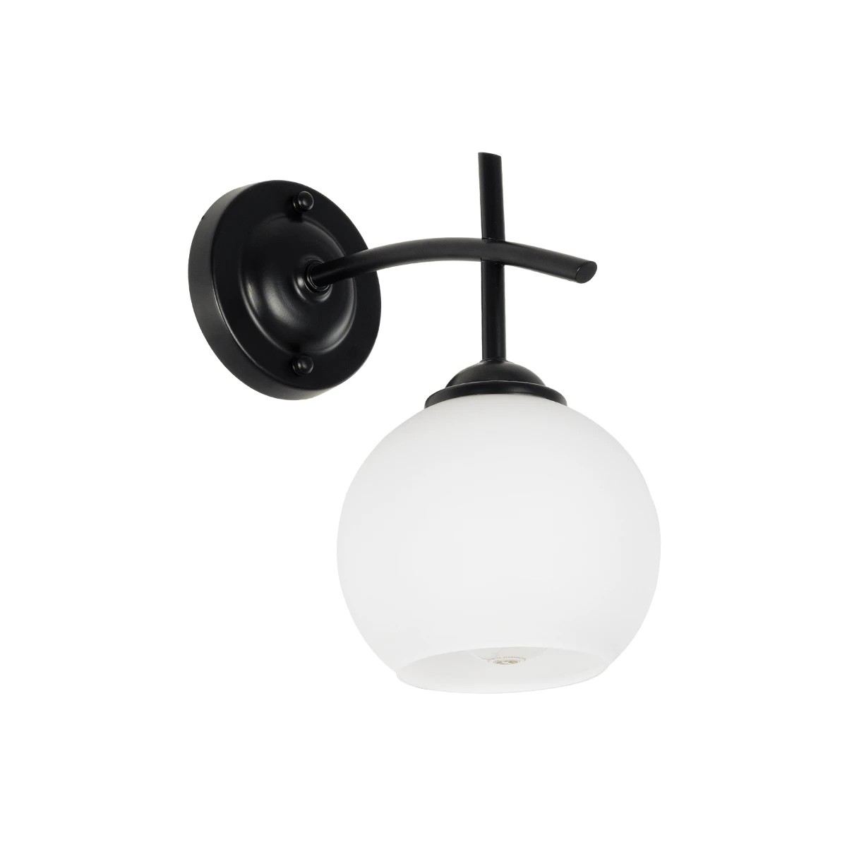 GLOBOSTAR® ISEN 01157 Μοντέρνο Φωτιστικό Τοίχου - Απλίκα με Ντουί 1 x E27 AC 220-240V IP20 - Μαύρο & Λευκό - Μ24 x Π15 x Υ27cm GLOBOSTAR® ISEN 01157 Μοντέρνο Φωτιστικό Τοίχου - Απλίκα με Ντουί 1 x E27 AC 220-240V IP20 - Μαύρο & Λευκό - Μ24 x Π15 x Υ27cm