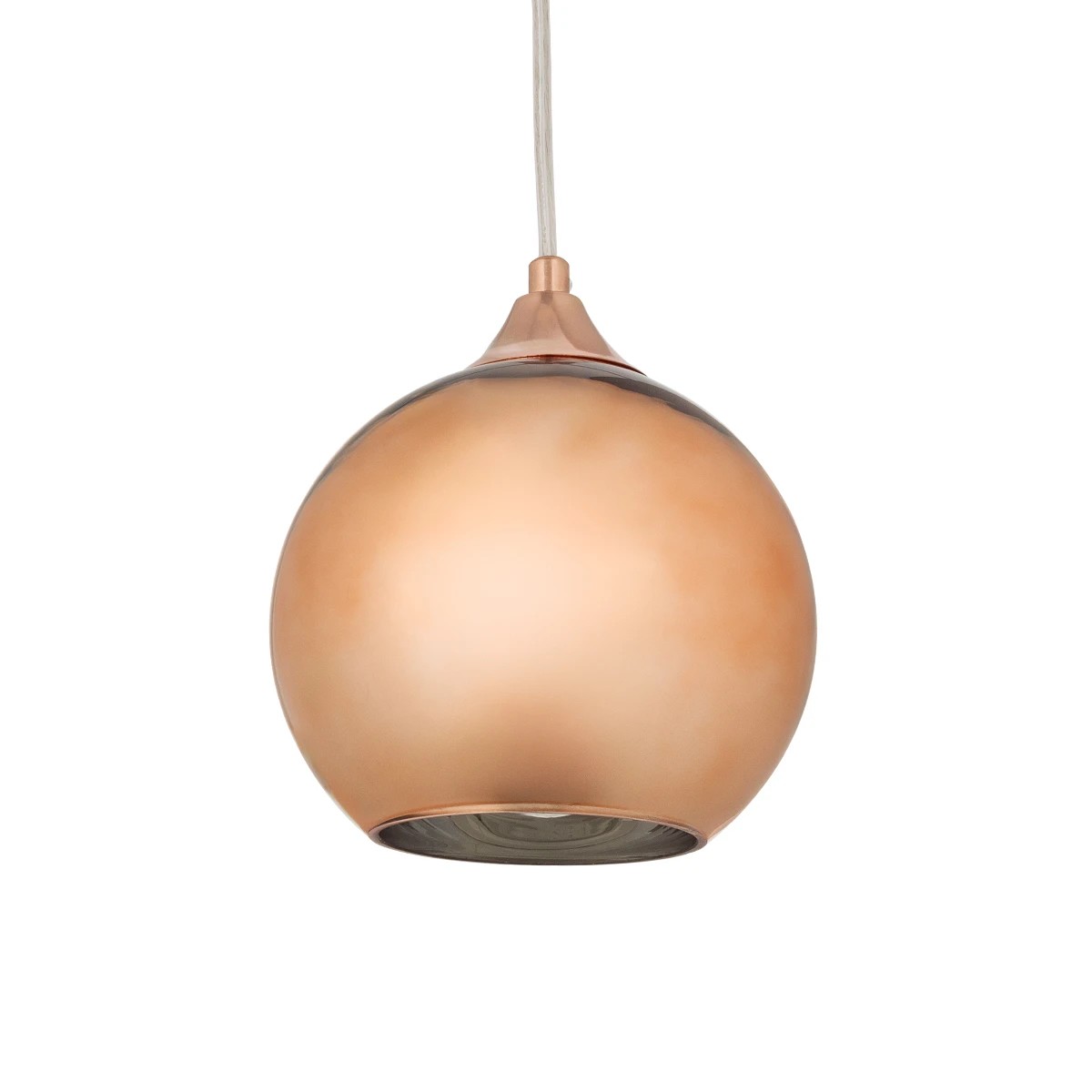 GLOBOSTAR® CANDELA 01309 Μοντέρνο Κρεμαστό Φωτιστικό Οροφής με Ντουί 1 x E27 AC 220-240V IP20 - Χάλκινο - Μ15 x Π15 x Υ13cm GLOBOSTAR® CANDELA 01309 Μοντέρνο Κρεμαστό Φωτιστικό Οροφής με Ντουί 1 x E27 AC 220-240V IP20 - Χάλκινο - Μ15 x Π15 x Υ13cm