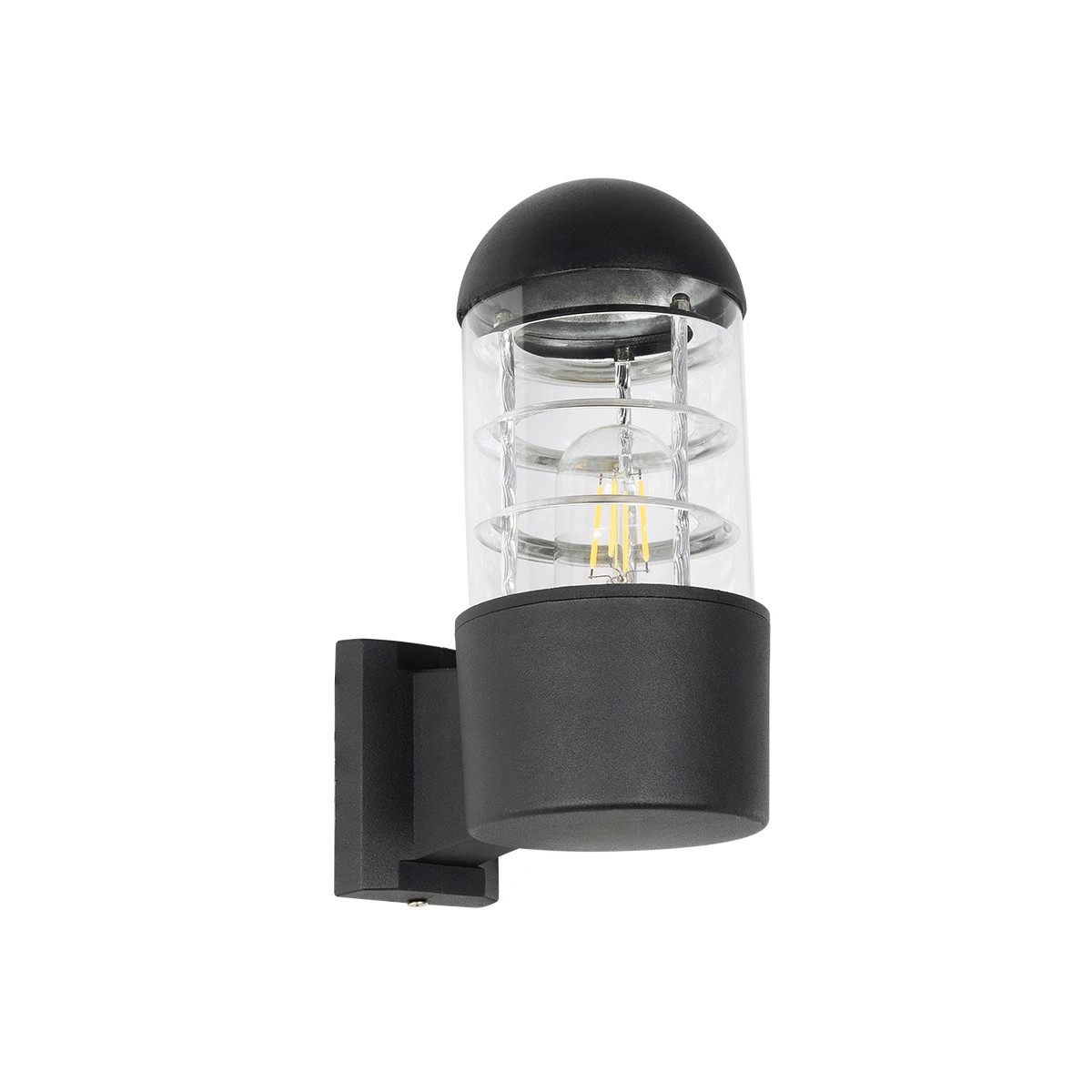 GLOBOSTAR® NEWI 01419 Μοντέρνο Φωτιστικό Τοίχου - Απλίκα με Ντουί 1 x E27 AC 220-240V IP20 - Μαύρο - Μ11 x Π17 x Υ23cm GLOBOSTAR® NEWI 01419 Μοντέρνο Φωτιστικό Τοίχου - Απλίκα με Ντουί 1 x E27 AC 220-240V IP20 - Μαύρο - Μ11 x Π17 x Υ23cm