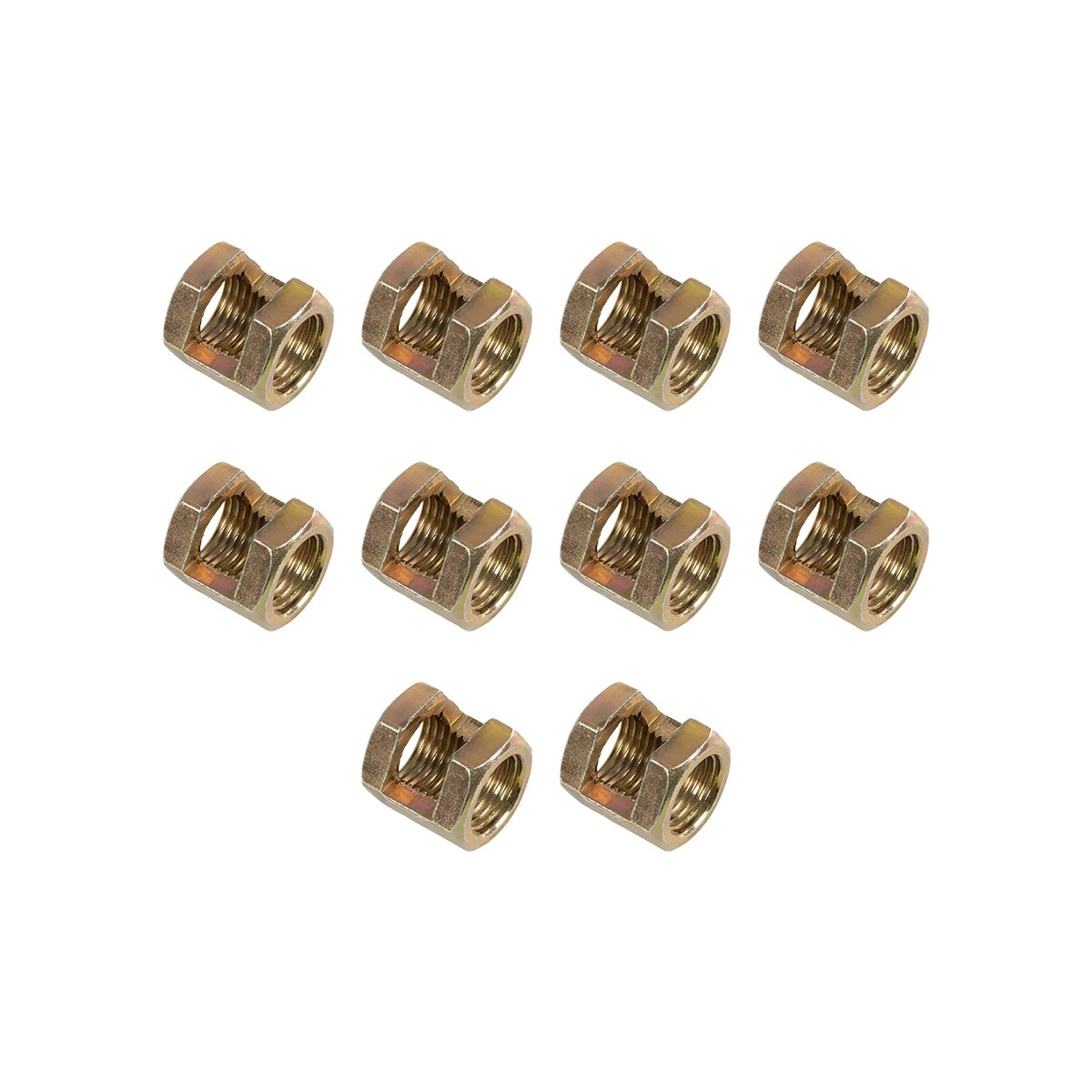 GLOBOSTAR® PIPEADAPT 79593 Μεταλλικός DIY Σύνδεσμος για Ολόπασους Σωλήνες Φωτιστικών - Μ1.3 x Π1.3 x Υ1.5cm - Πακέτο 10 Τεμαχίων