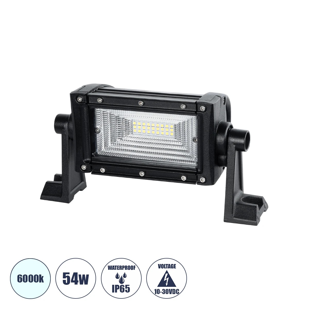 GloboStar® 85480 Μπάρα LED Pencil Beam 7D 2835 SMD 54W 10-30V για Αυτοκίνητα & Φορτηγά LED CREE XBD 6480lm 15° DC 10-30V Αδιάβροχη IP65 Ψυχρό Λευκό 6000K - Μ22 x Π10 x Υ11cm GloboStar® 85480 Μπάρα LED Pencil Beam 7D 2835 SMD 54W 10-30V για Αυτοκίνητα & Φορτηγά LED CREE XBD 6480lm 15° DC 10-30V Αδιάβροχη IP65 Ψυχρό Λευκό 6000K - Μ22 x Π10 x Υ11cm