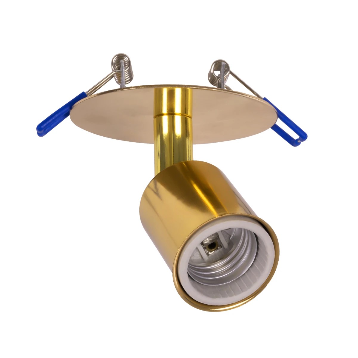 GloboStar® SARA 999-0060 Χωνευτό Φωτιστικό Οροφής Σποτ Μονόφωτο 1 x E27 IP20 Χρυσό Μέταλλο - Μ8,5 x Π8,5 x Υ11cm GloboStar® SARA 999-0060 Χωνευτό Φωτιστικό Οροφής Σποτ Μονόφωτο 1 x E27 IP20 Χρυσό Μέταλλο - Μ8,5 x Π8,5 x Υ11cm