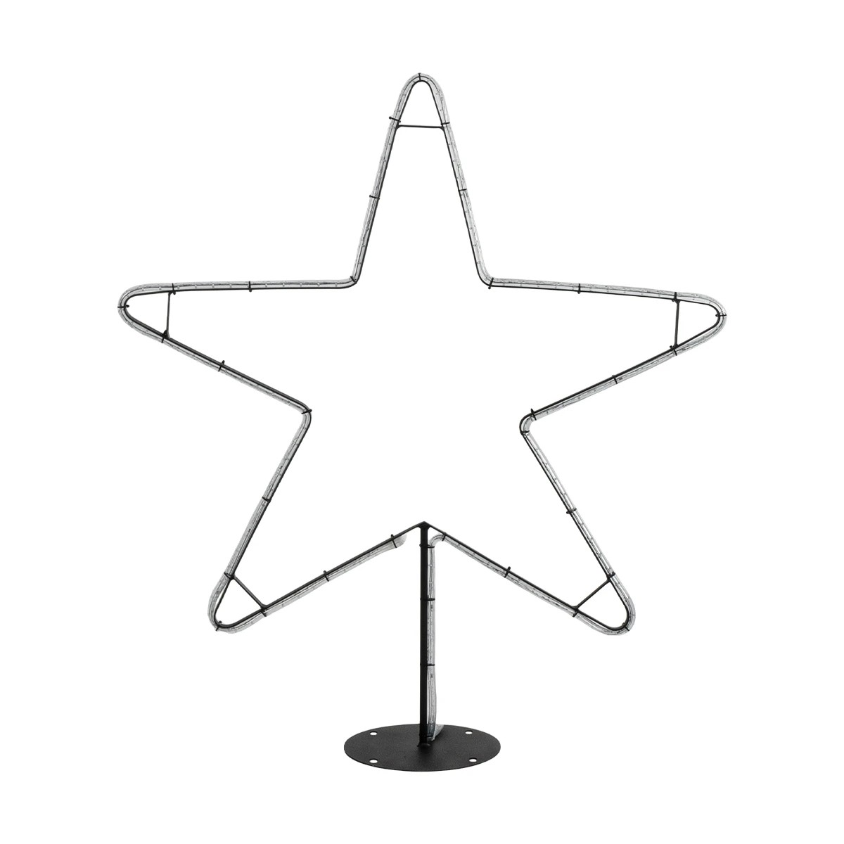 GLOBOSTAR® XMAS-STAR-SMALL Χριστουγεννιάτικο Διακοσμητικό Φωτιστικό LED 15,6W 624lm 360° AC 220-240V Αδιάβροχο IP65 Θερμό Λευκό 2700K - Μαύρο & Διάφανο - M97 x Π25 x Υ107cm - 2 Χρόνια Εγγύηση GLOBOSTAR® XMAS-STAR-SMALL Χριστουγεννιάτικο Διακοσμητικό Φωτιστικό LED 15,6W 624lm 360° AC 220-240V Αδιάβροχο IP65 Θερμό Λευκό 2700K - Μαύρο & Διάφανο - M97 x Π25 x Υ107cm - 2 Χρόνια Εγγύηση