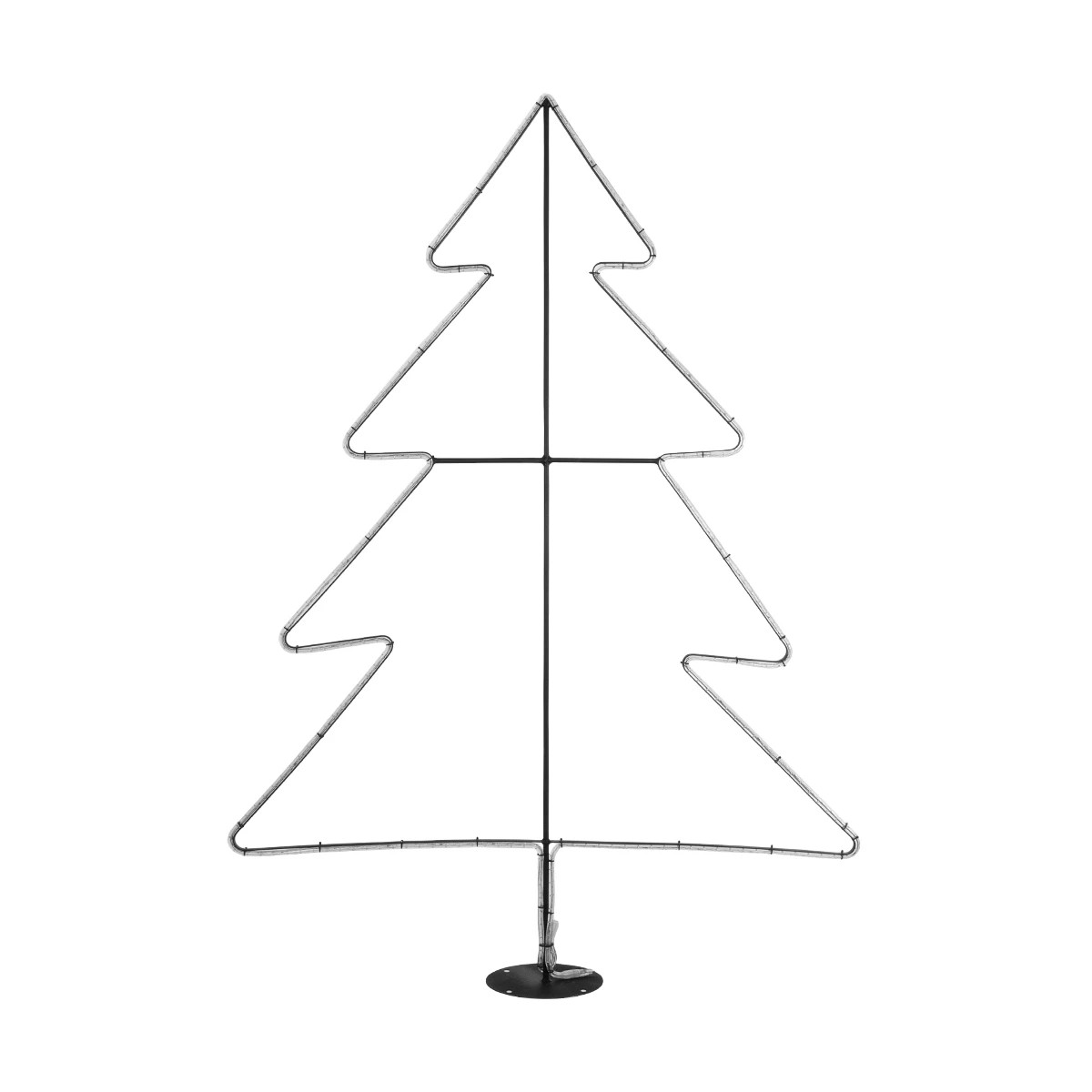GLOBOSTAR® XMAS-TREE-BIG Χριστουγεννιάτικο Διακοσμητικό Φωτιστικό LED 27.3W 1092lm 360° AC 220-240V Αδιάβροχο IP65 Θερμό Λευκό 2700K - Μαύρο & Διάφανο - Μ134 x Π25 x Υ188cm - 2 Χρόνια Εγγύηση GLOBOSTAR® XMAS-TREE-BIG Χριστουγεννιάτικο Διακοσμητικό Φωτιστικό LED 27.3W 1092lm 360° AC 220-240V Αδιάβροχο IP65 Θερμό Λευκό 2700K - Μαύρο & Διάφανο - Μ134 x Π25 x Υ188cm - 2 Χρόνια Εγγύηση