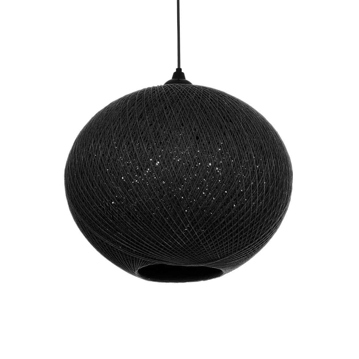 GLOBOSTAR® SOLEI 205-0004 Boho Κρεμαστό Φωτιστικό Οροφής με Ντουί 1 x E27 AC 220-240V IP20 - Μαύρο - M40 x Π40 x Υ36cm GLOBOSTAR® SOLEI 205-0004 Boho Κρεμαστό Φωτιστικό Οροφής με Ντουί 1 x E27 AC 220-240V IP20 - Μαύρο - M40 x Π40 x Υ36cm
