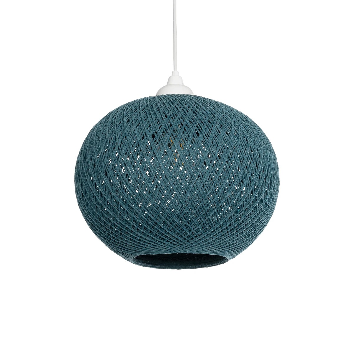 GLOBOSTAR® SOLEI 205-0011 Boho Κρεμαστό Φωτιστικό Οροφής με Ντουί 1 x E27 AC 220-240V IP20 - Τιρκουάζ - M30 x Π30 x Υ26cm GLOBOSTAR® SOLEI 205-0011 Boho Κρεμαστό Φωτιστικό Οροφής με Ντουί 1 x E27 AC 220-240V IP20 - Τιρκουάζ - M30 x Π30 x Υ26cm
