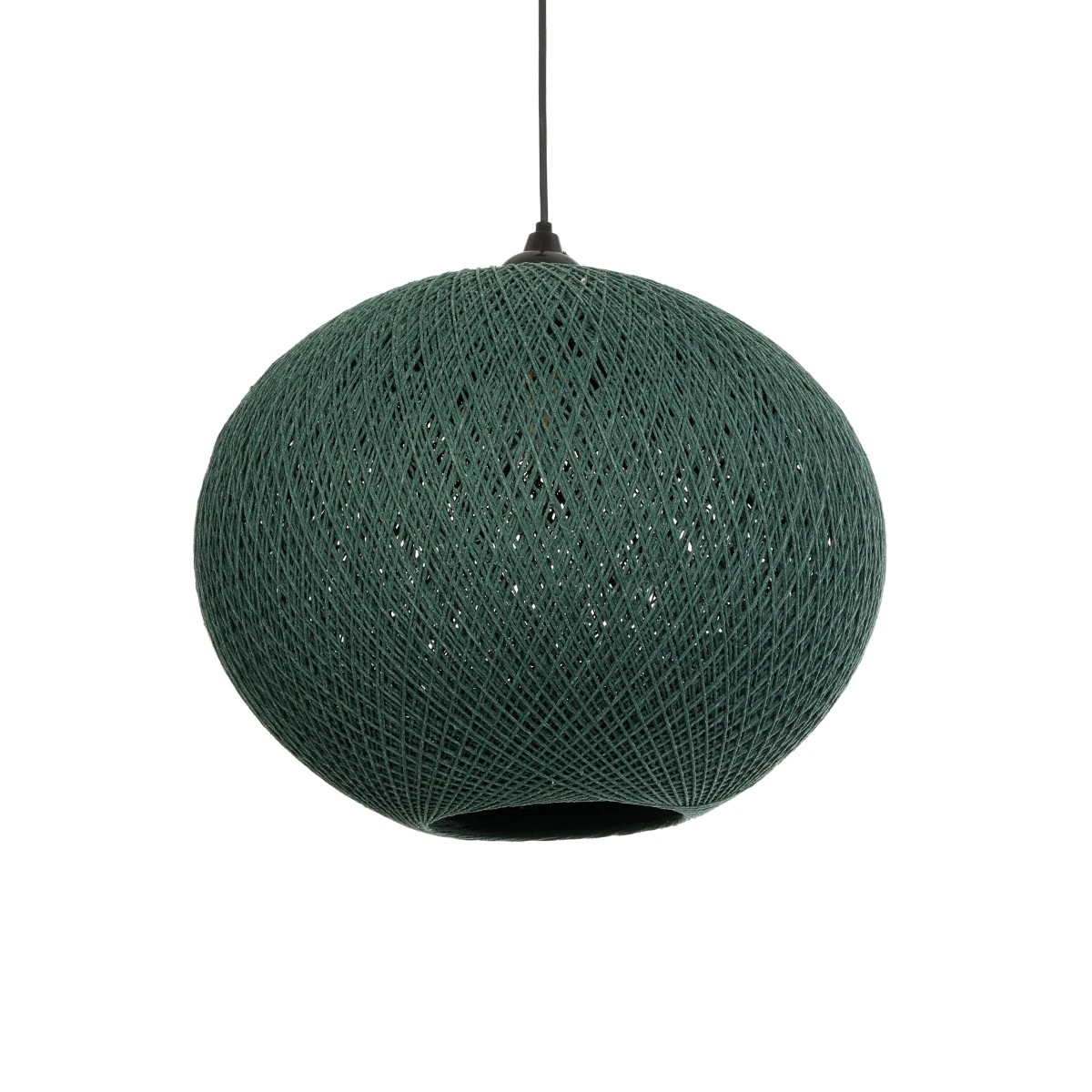 GLOBOSTAR® SOLEI 205-0013 Boho Κρεμαστό Φωτιστικό Οροφής με Ντουί 1 x E27 AC 220-240V IP20 - Πράσινο - M40 x Π40 x Υ36cm GLOBOSTAR® SOLEI 205-0013 Boho Κρεμαστό Φωτιστικό Οροφής με Ντουί 1 x E27 AC 220-240V IP20 - Πράσινο - M40 x Π40 x Υ36cm