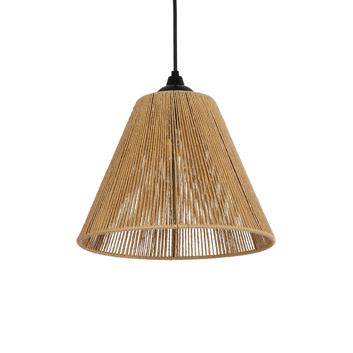 GLOBOSTAR® HUTT 205-0017 Boho Κρεμαστό Φωτιστικό Οροφής με Ντουί 1 x E27 AC 220-240V IP20 - Μπεζ - M25 x Π25 x Υ20cm GLOBOSTAR® HUTT 205-0017 Boho Κρεμαστό Φωτιστικό Οροφής με Ντουί 1 x E27 AC 220-240V IP20 - Μπεζ - M25 x Π25 x Υ20cm